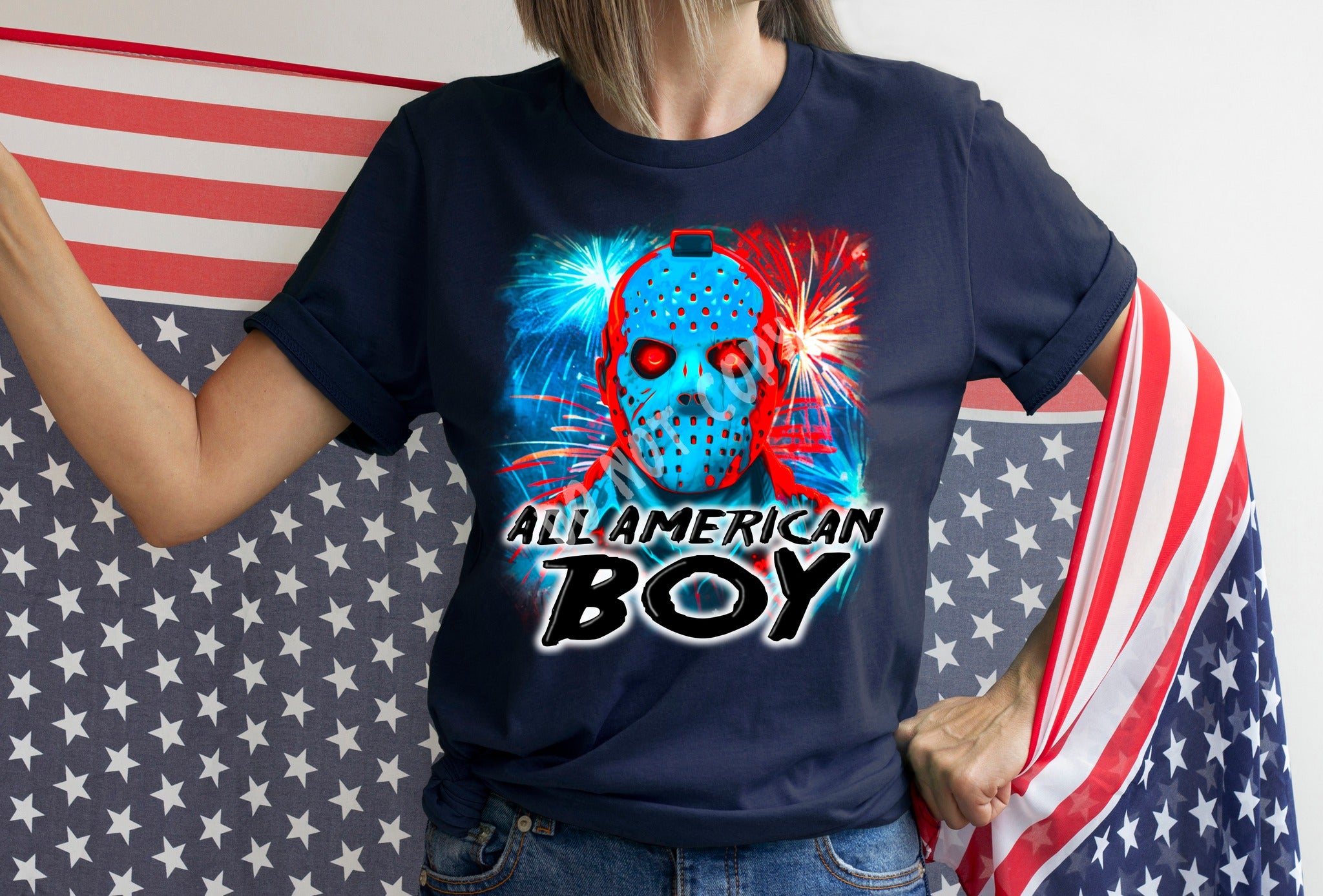 ALL AMERICAN BOY- DTF Heat Transfer