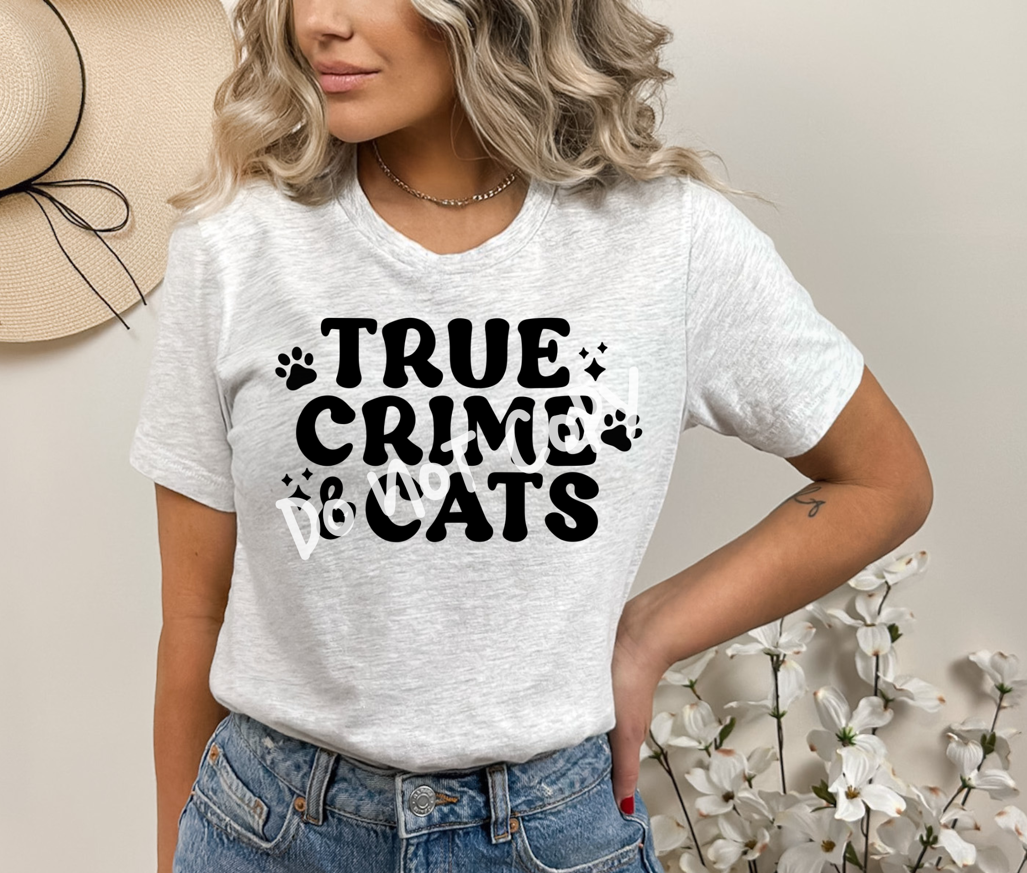 True Crime & Cats DTF Transfer