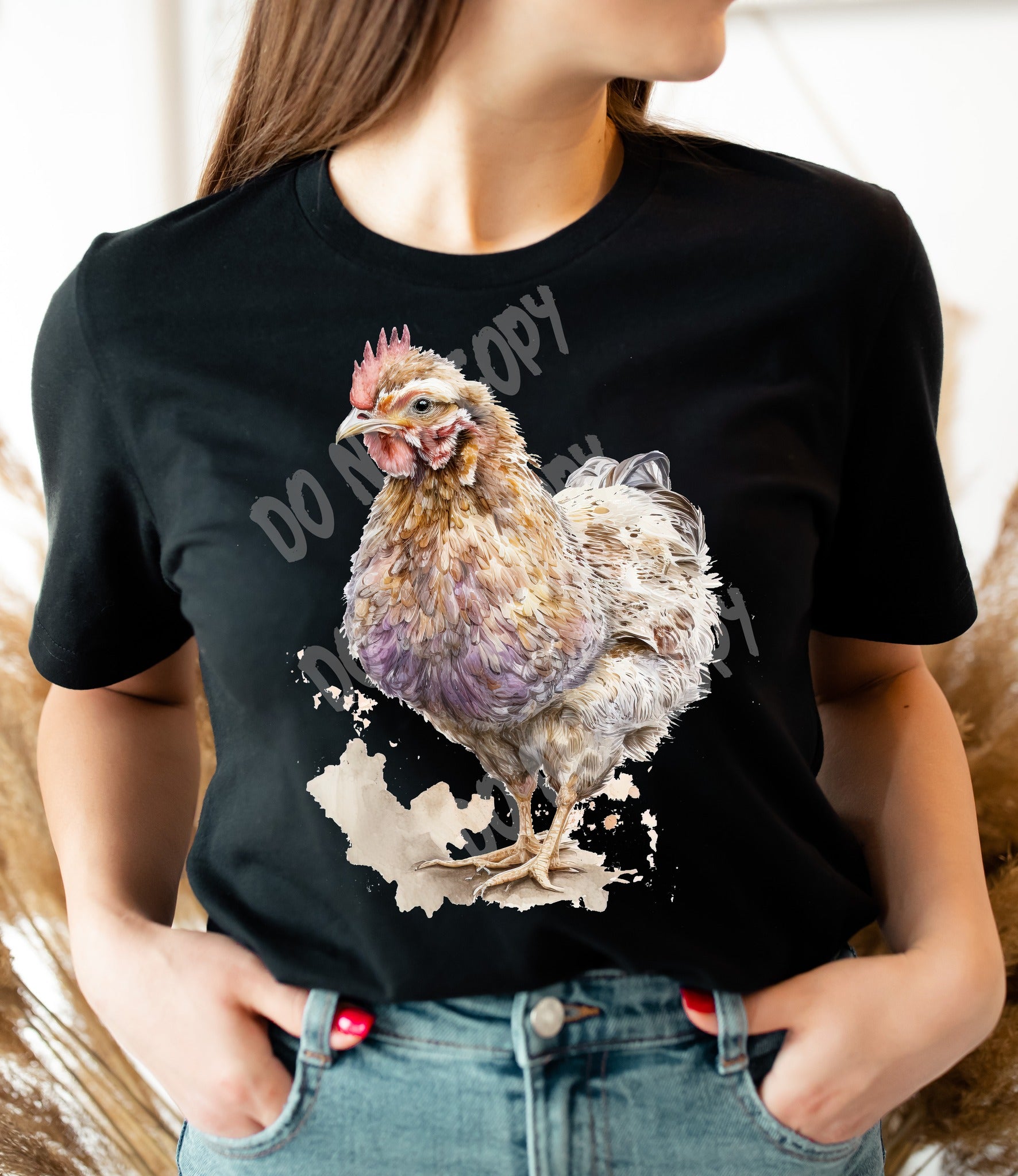 Chicken DTF Heat Transfer