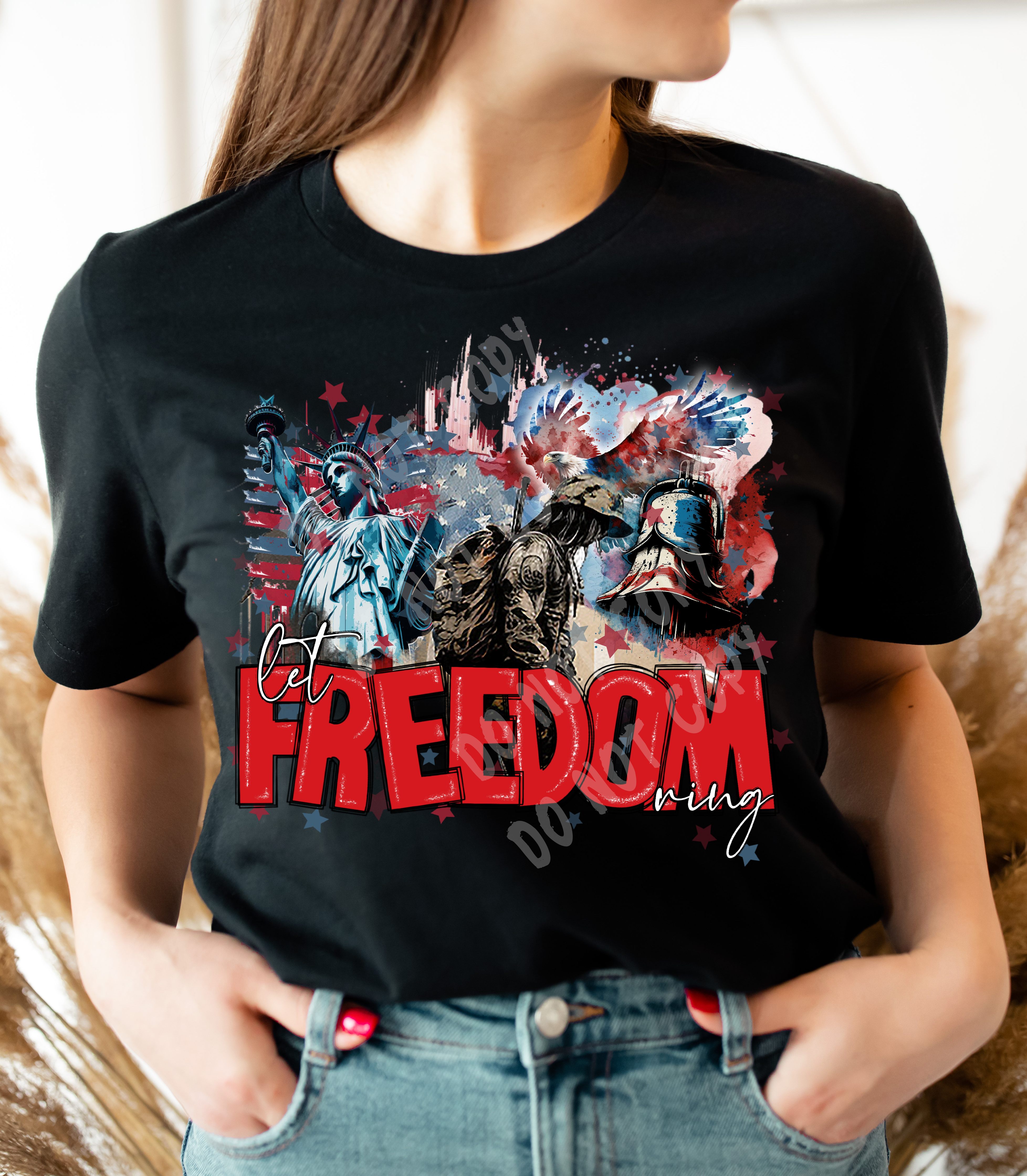 Let Freedom Ring DTF Heat Transfer