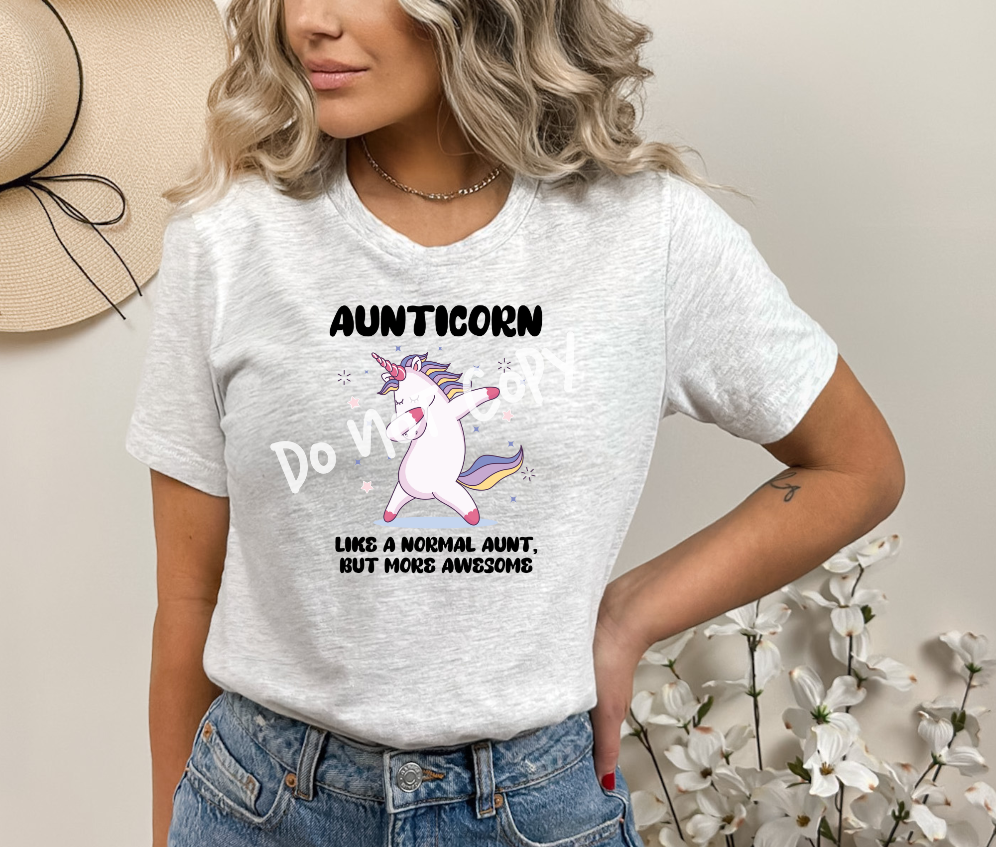 Aunticorn DTF Heat Transfer