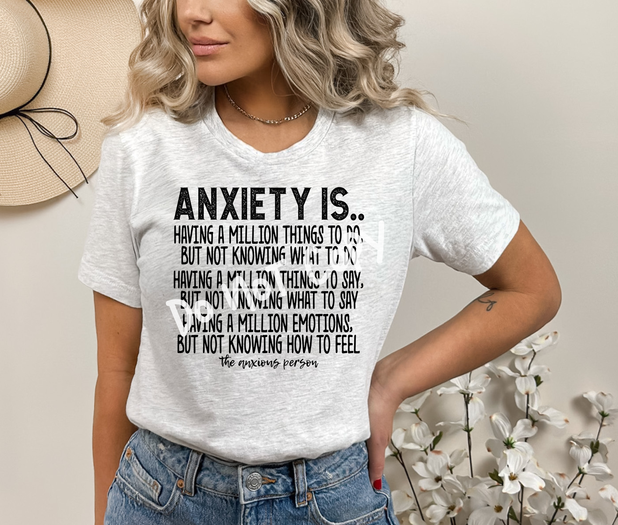 Anxiety Is... DTF Transfer